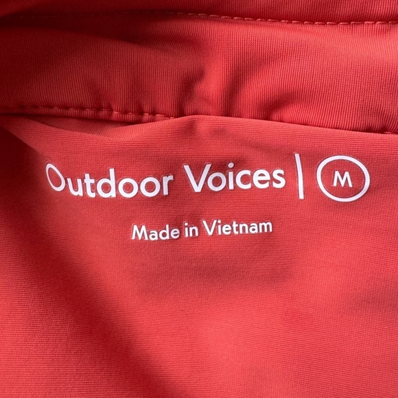 Outdoor Voices The Exercise 3" Skort, Paprika/Sunstone, Size M - Picture 5 of 8